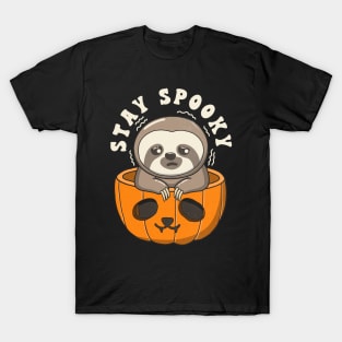 Cute Sloth Stay Spooky T-Shirt